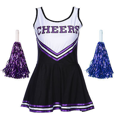 F1537-1 Sexy Cheerleader Uniform Kleid Trikot Dress